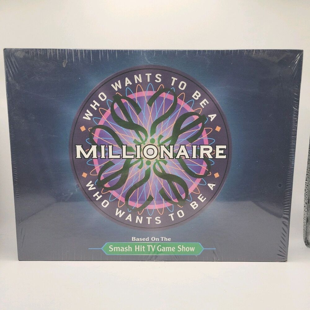 Vintage WHO WANTS TO BE A MILLIONAIRE Game New Sealed NIB